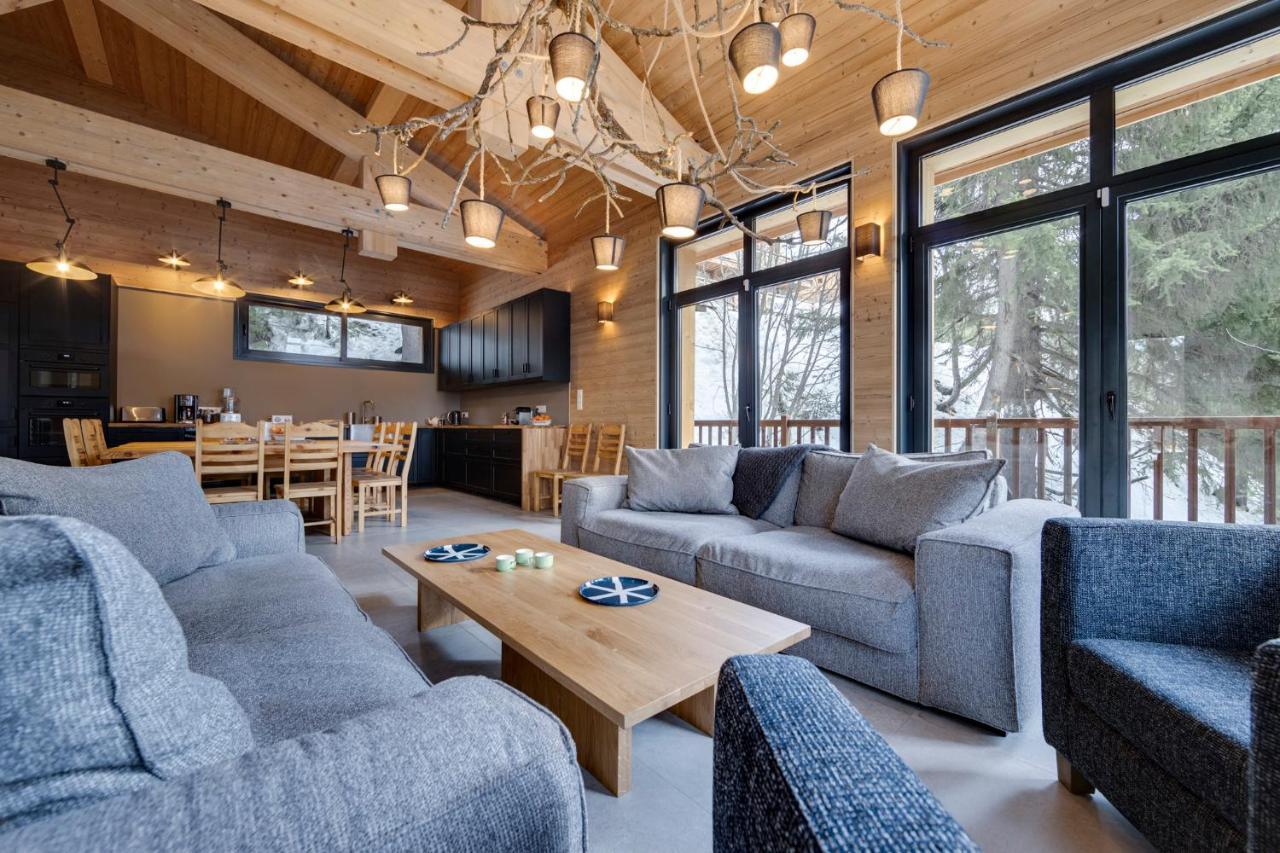 Chalet Du Bois Melay - Piscine - Proche Pistes - 15 Personnes Ла-Плань Экстерьер фото