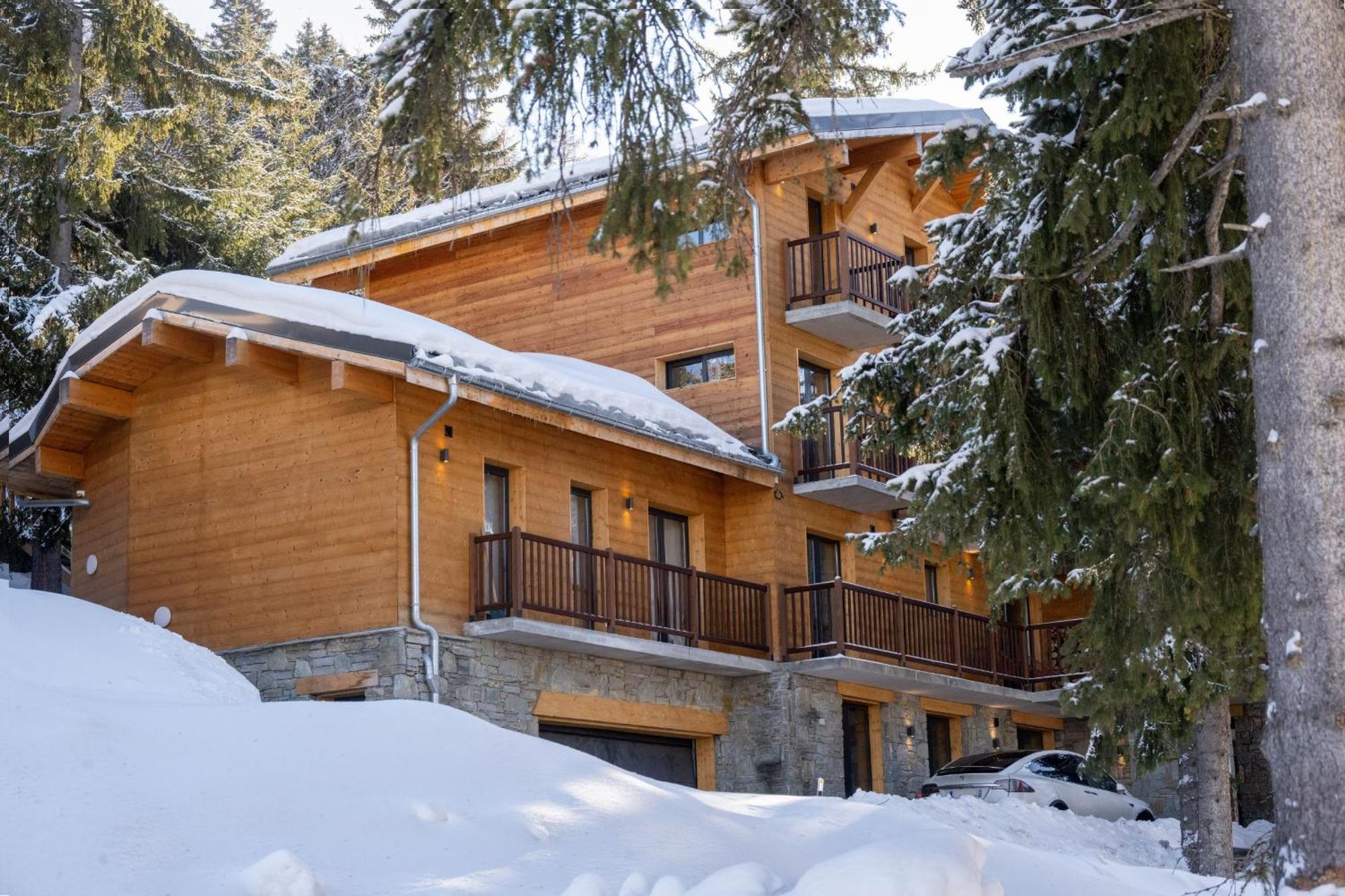 Chalet Du Bois Melay - Piscine - Proche Pistes - 15 Personnes Ла-Плань Экстерьер фото